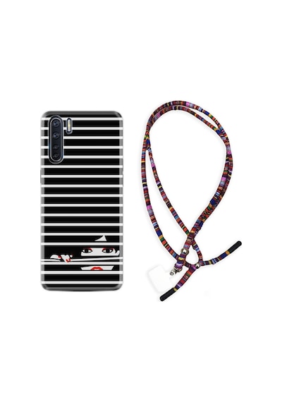 Oppo A91 Kılıf Rasta Boyun Askılı Light My Fire 1366