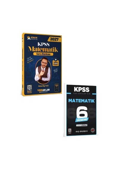 Yediiklim 2027 Kpss Matematik Atölye Soru Bankası Çözümlü+evp Akademi Kpss Matematik