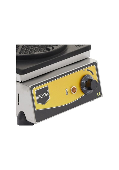 Remta Çiçek Model Waffle Makinası Elektrikli 21 Cm