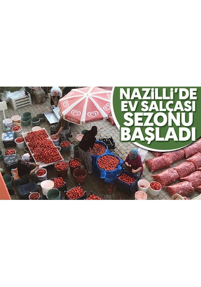 Nazop Domates Salçası Nazilli Güneş Kurutma 5 Kg.