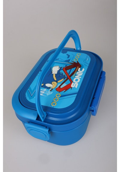 X Dekomus Lisanslı Sonic 3 Bölmeli Beslenme Kabı / Lunch Box Altın