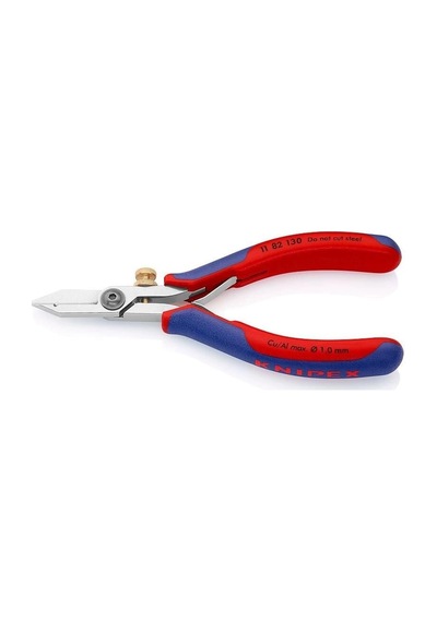 Knipex 11 82 130mm Elektronikçi Kablo Sıyırma Pensesi