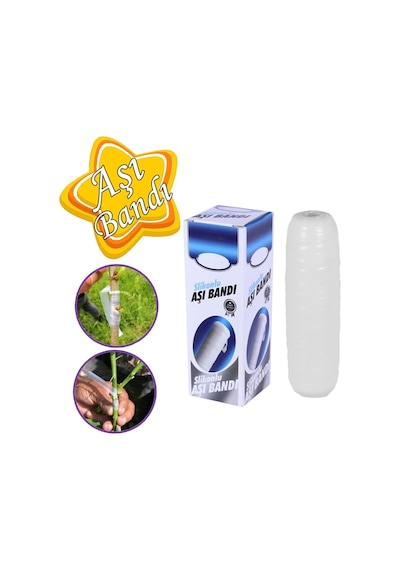 Ağaç Meyve Aşı Bandı Aşılama Bağı Fidan Bant 250 Gr
