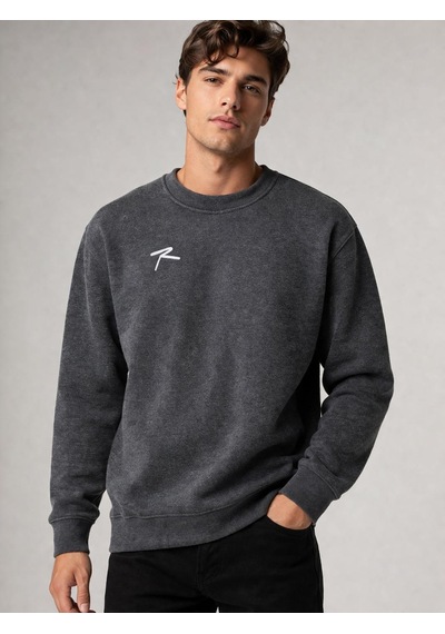 Raru Antrasit Erkek Spor Sweatshirt - Frux