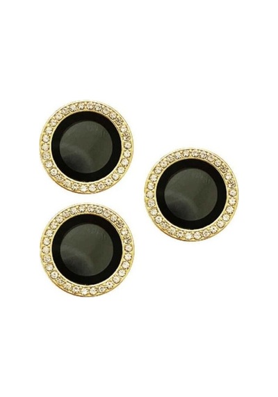 Apple Uyumlu iPhone 14 Pro Max Zore Cl-06 Kamera Lens Koruyucu Gold