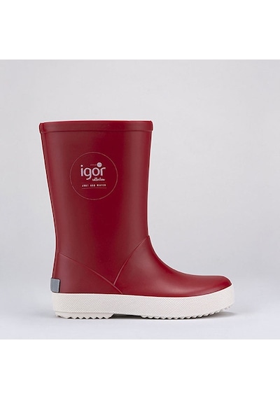 Igor Splash Nautico Çocuk Kırmızı Çizme Kırmızı