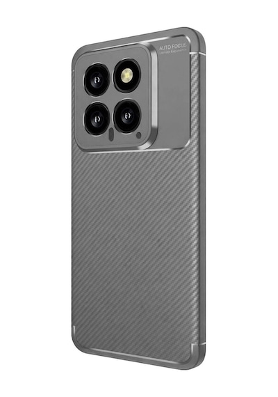 Mi 14t Kılıf Auto Focus Karbon Kapak - Gri