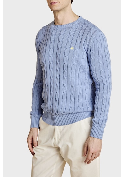 Brooks Brothers Erkek Kazak Bbss26mkl030116 Açık Mavi