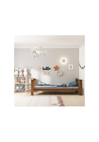 Modüler Montessori Yatak Karyola Kahverengi Modüler Montessori Yatak Karyola Kahverengi