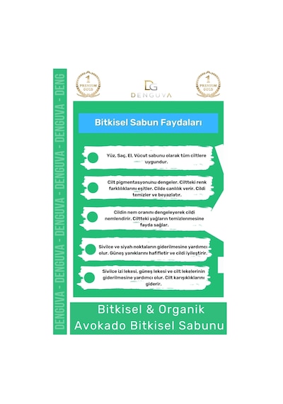 100% Doğal Güzel Kokulu El Yüz Saç Vücut Cilt Onaran Kolajen Etkili Avokado Bitkisel Sabun 2 Adet Karışık