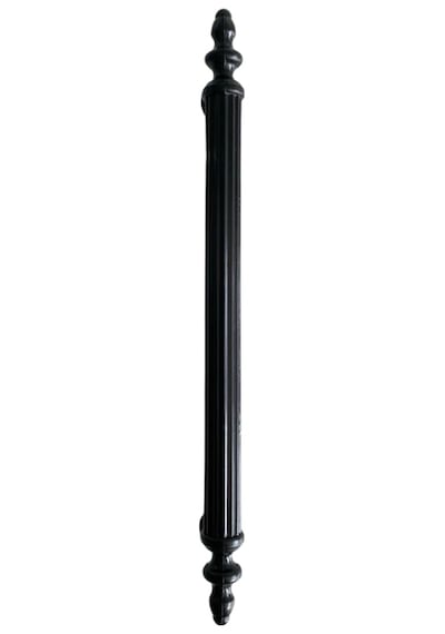 Plastik Siyah Kulp Mobilya Ve Dolap Kulpu Siyah 160mm 4 Adet Siyah