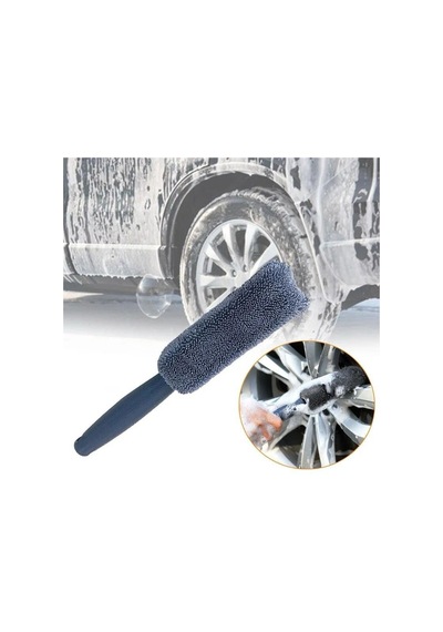 Mikrofiber Jant Temizleme Fırçası Lastik Temizliği Araç Aksesuarı Oto Temizlik