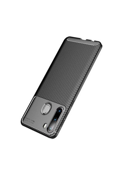 Samsung Uyumlu Galaxy A21 Kılıf Zore Negro Silikon Kapak Siyah