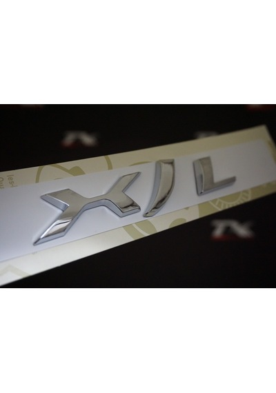 Jaguar xjl Bagaj 3M 3D Krom Logo Amblem