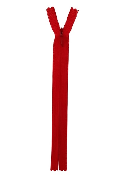 Gizli Fermuar 18cm Kırmızı 5 Adet