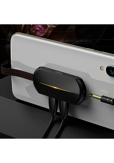 Baseus L47 3in1 2x iPhone Uyumlu Lightning Başlık Ve 3.5mm Kulaklık Çıkışlı Şarj Adaptörü- 5775