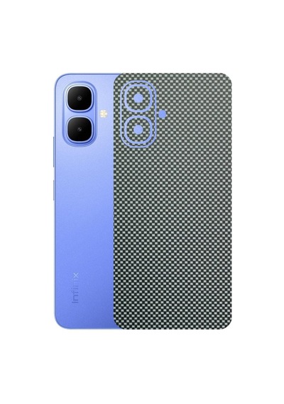 Kapps Infinix Smart 10 İle Uyumlu Fiber Serisi Premium Arka Kapak Kaplama Kenarlar Yoktur 85524492