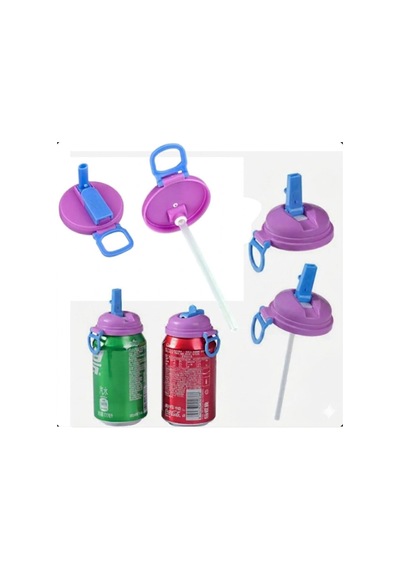Sunup Sn-29911 Kutulu İçecekler İçin Pipetli İçecek Kapağı