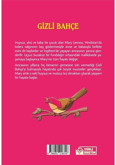 Gizli Bahçe - Frances Hodgson Burnett - Aperatif Kitap