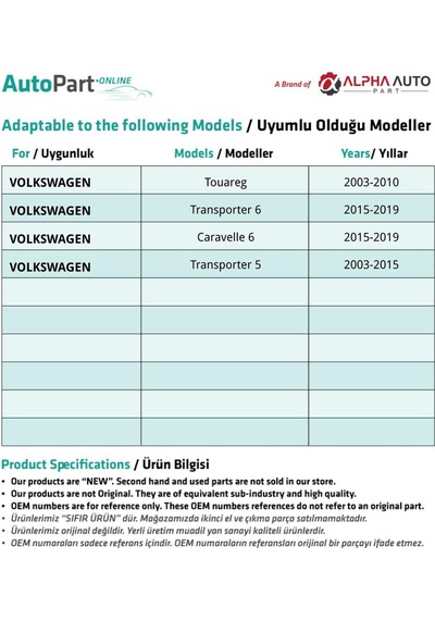 Volkswagen İçin Döşeme Klipsi- 50 Adet