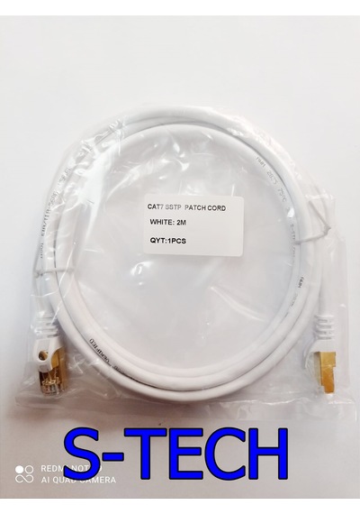 S-Tech Sstp Cat 7 - Cat 6A / 2 Metre Pach Kablo İnternet