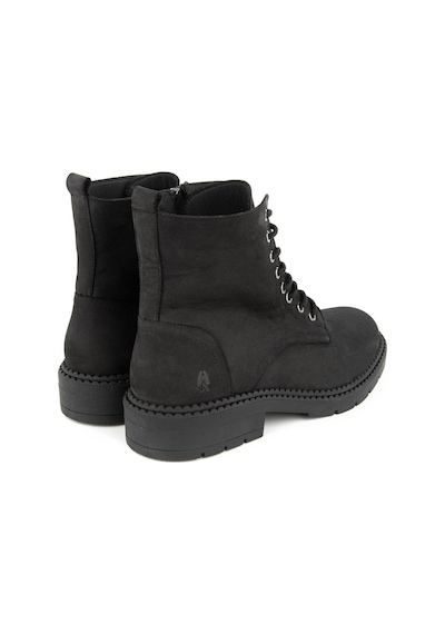 Hush Puppies Heilig Bounce Hakiki Deri Erkek Bot Siyah