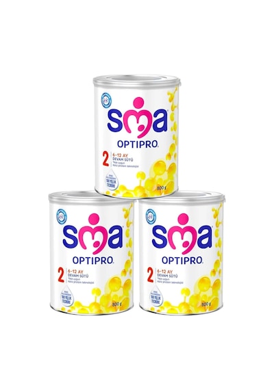 SMA Optipro 2 Probiyotik Devam Sütü 800 gr 3 Adet