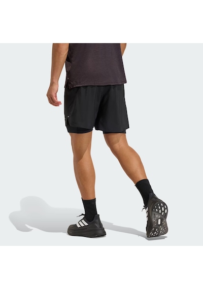 Adidas Adi365 Running Essentials 2in1 Erkek Şort C-adıka4331e50a00 Siyah