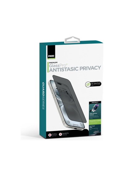 Phixi Premium Guard Hayalet Cam Ekran Koruyucu Apple Uyumlu iPhone 11 Antistatik, Su Tutmaz, Tam Kaplama