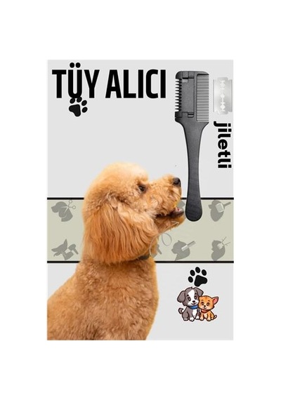 Zenvac Kedi Ve Köpek Jiletli Tüy Alma Tarağı Zenvac29