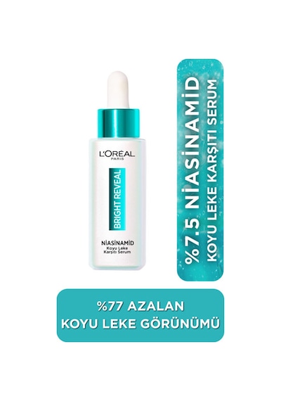2 Adet L'oréal Paris Bright Reveal Koyu Leke Karşıtı Serum 30 Ml
