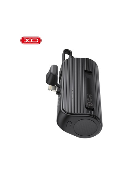 Pr220 İp 5000mah Mini 20w Pd Lightning Stantlı Dahili Type-c Kablolu Taşınabilir Powerbank