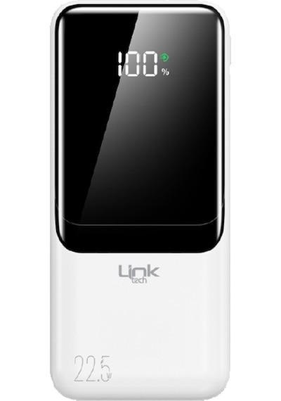 Linktech Ef95 18000 Mah 22.5w Hızlı Ekranlı Powerbank Beyaz