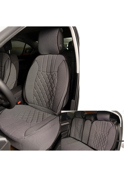 Elegance 5'Li Set Minder Gri / Klmny549