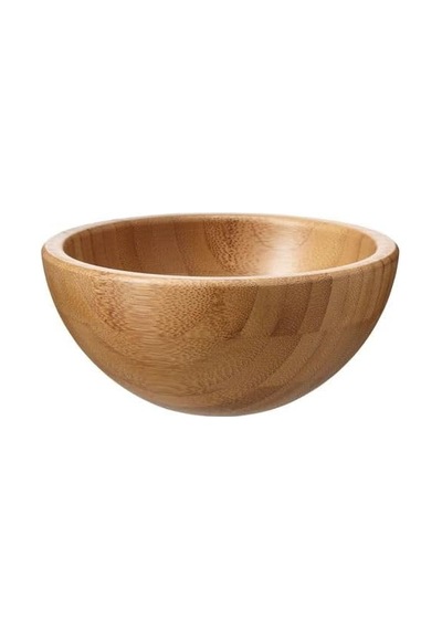 Bambu Servis Kasesi Ölçü 12 Cm Bambu Çerezlik Kase 0