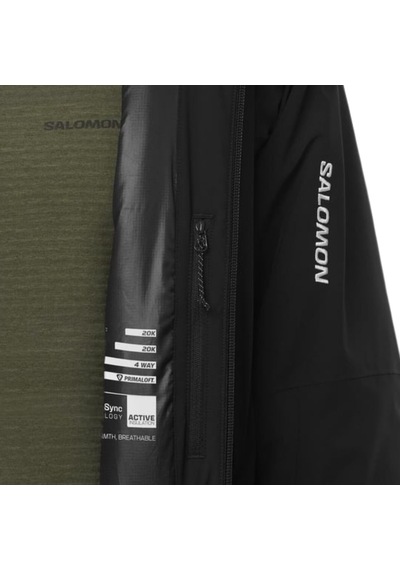 Salomon Salomon Spectral Erkek Siyah Kayak Ceketi 27180