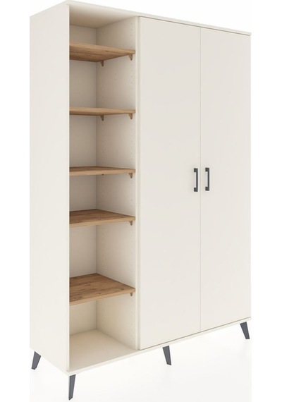 Hyperion Dolap 7 Raflı 2 Kapaklı Tek Askılı 132x44x195 Aytaşı-aytaşı/çam Aytası/atlas Çam - Aytası Hyperion Dolap 7 Raflı 2 Kapaklı Tek Askılı 132x44x195 Aytaşı-aytaşı/çam Aytası/atlas Çam - Aytası