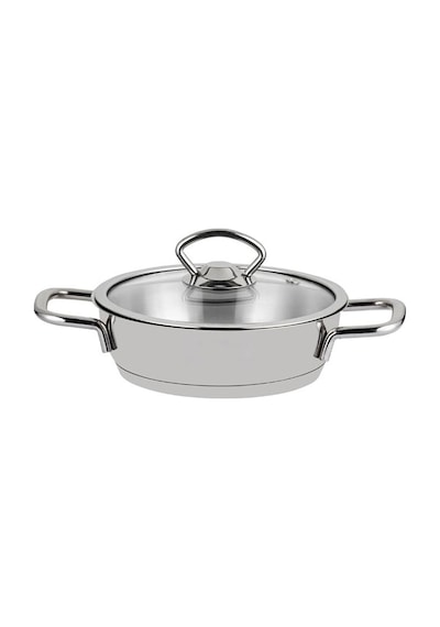 Nehir Silver Trend 6 Parça Çelik Sahan Seti