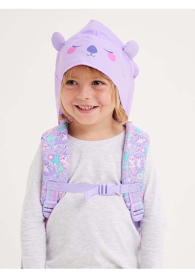 Smiggle Out&about Junior Kapüşonlu Sırt Çantası 456810 Çok  Renkli