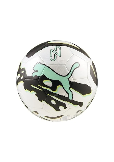 Neymar Jr Graphic Ball Unisex Yetişkin Top, Puma White-black-lux Lime, 5