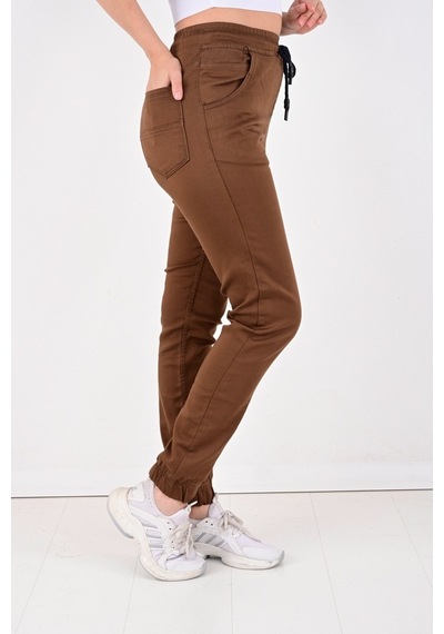Black Steel Jogger,Bel Ve Paça Lastikli Bayan Pantolon-Byn-1000 (543989608)