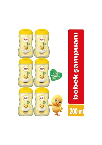 Dalin Bebek Şampuanı Klasik 200ML (6 Lı Set)