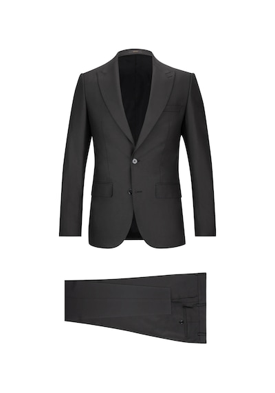Hatemoğlu Siyah Slim Fit Sivri Yaka Klasik Takım Elbise 2958684 Siyah