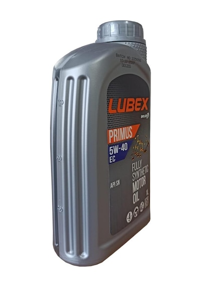 Lubex Primus 5W-40 Ec Tam Sentetik Motor Yağı 4 x 1 L