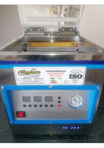 Kan-Tar ZK-260 Tek Çene Vakum Paketleme Makinesi