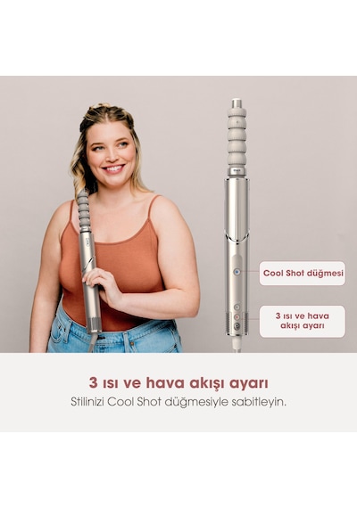 Shark FlexStyle 5-in-1 HD446SLEU Saç Kurutma & Şekillendirme Sistemi - Stone