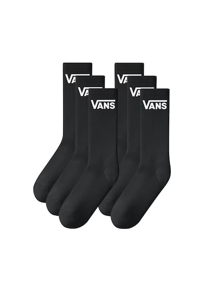 Vans Classic Crew 6lı Unısex Çorap Vn000qcbblk1 Vn000qcbblk1 Siy Siyah