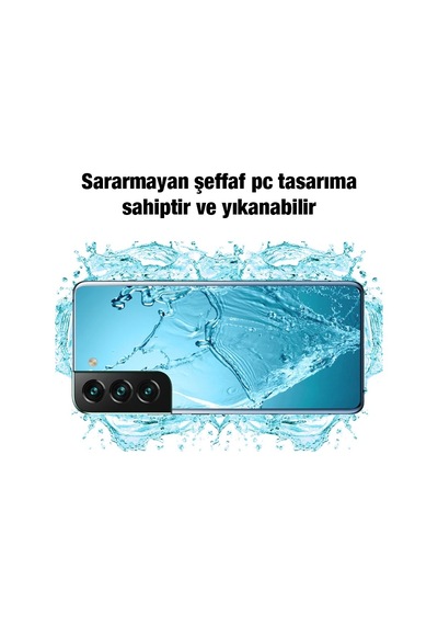 Ally Sm Galaxy S22 Plus Kılıf Kamera Korumalı Ultra İnce Şeffaf Silikon Kılıf- 5775 Mh-hs8806-8612