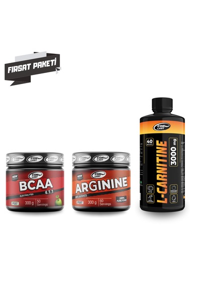 Arginine300gr/bcaa300gr/l-carnetine3000mg Yeşil Elma