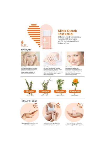 Bio-Oil Çatlak Karşıtı ve Nemlendirici Cilt Bakım Yağı 125 ML